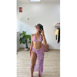 Set bikini lila