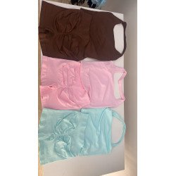 Conjunto power top largo